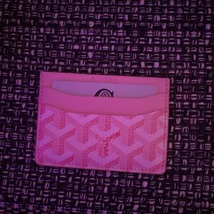 Goyard Blush Pink Card Holder